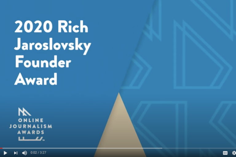 Transitioning annual awards announcement to virtual